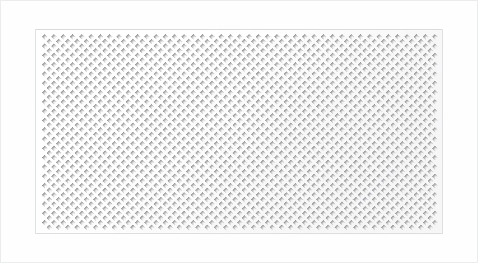 Панель Глория ХДФ 111.2x51.2x0.3 см белый