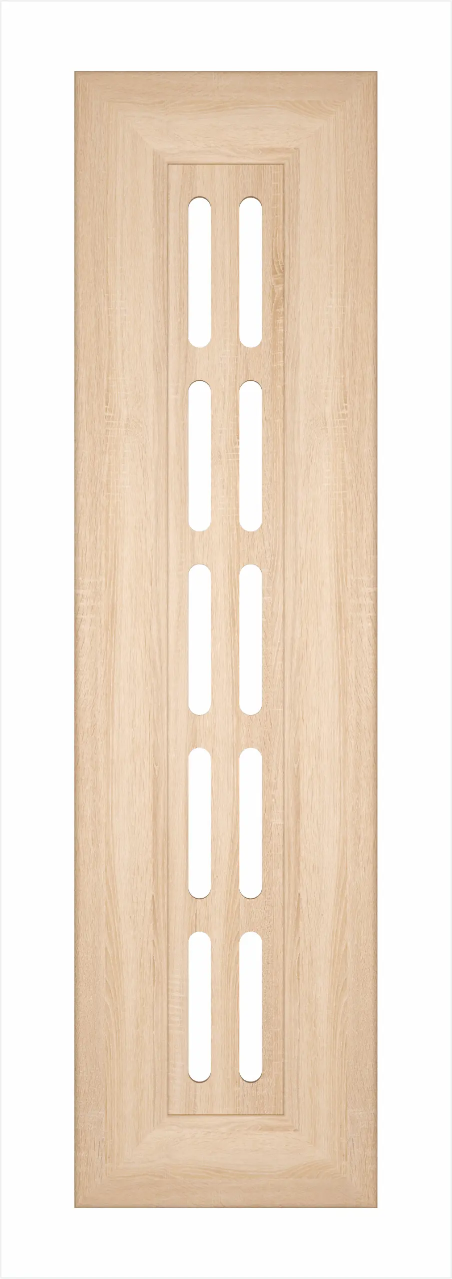 Боковина для экрана радиатора МДФ 60x16 см дуб сонома