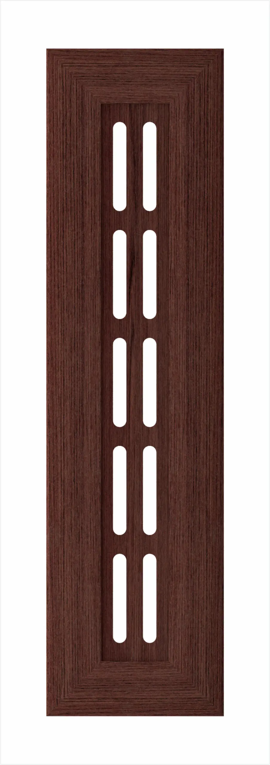 Боковина для экрана радиатора МДФ 60x16 см венге