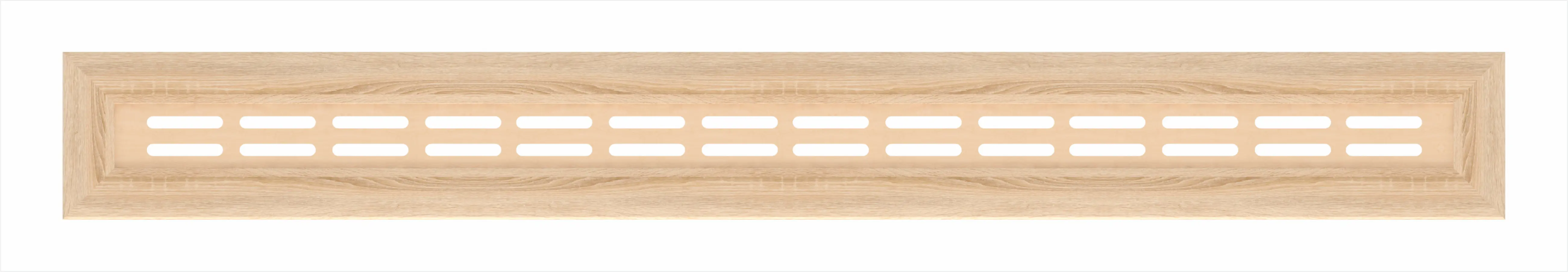 Крышка для экрана радиатора МДФ 150x17 см дуб сонома