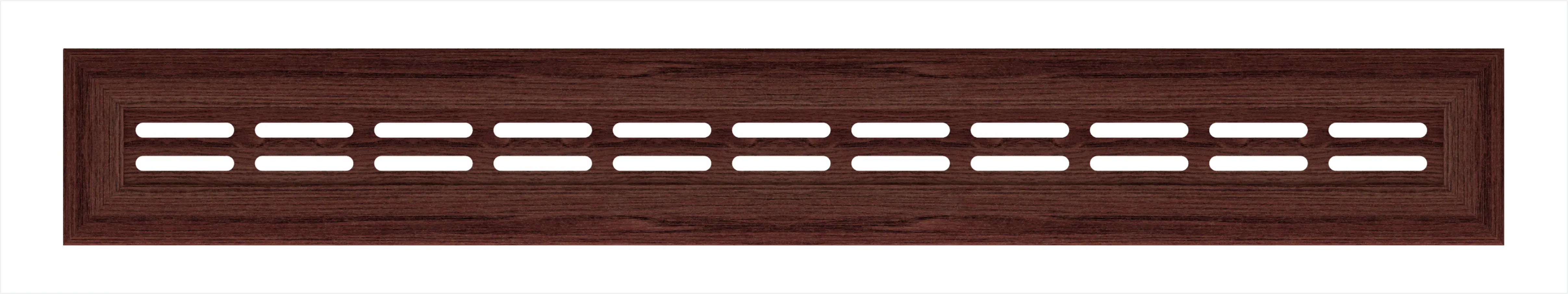 Крышка для экрана радиатора МДФ 120x17 см венге