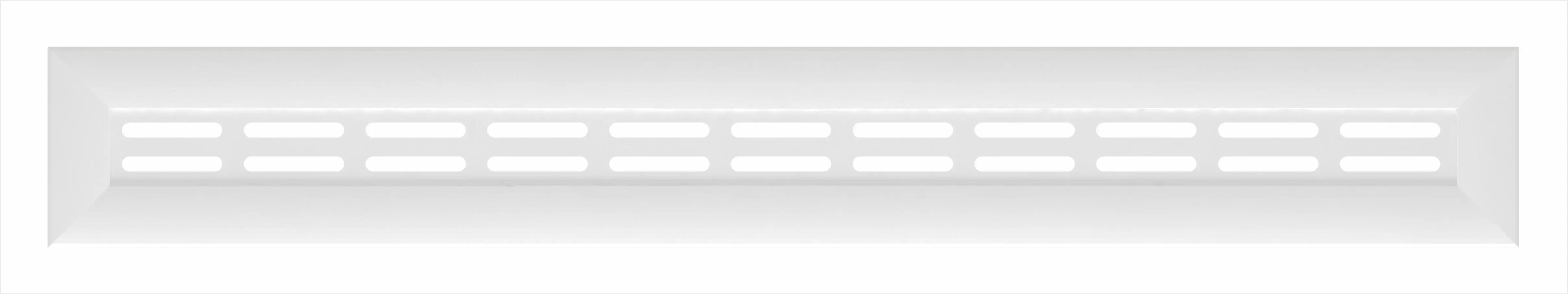 Крышка для экрана радиатора МДФ 120x17 см белый