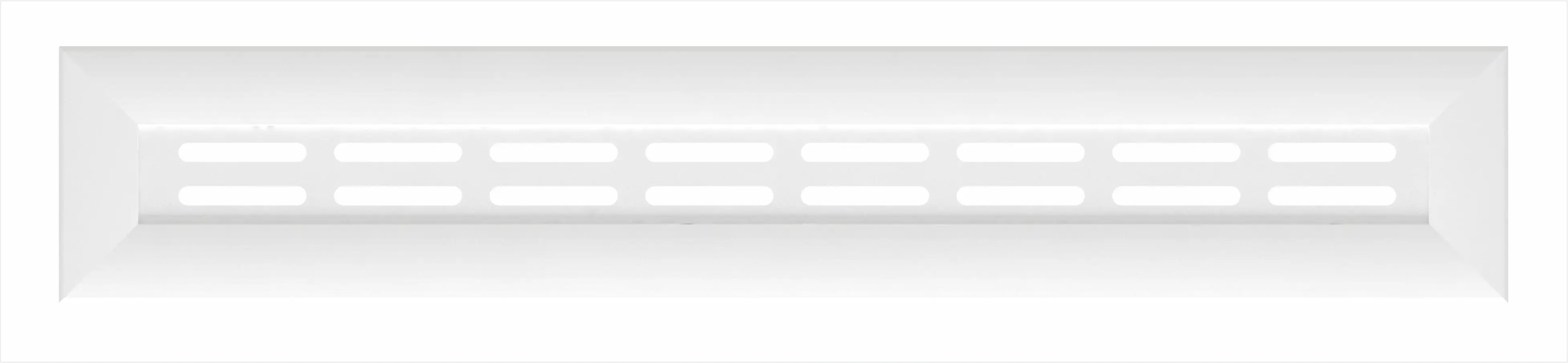 Крышка для экрана радиатора МДФ 90x17 см белый