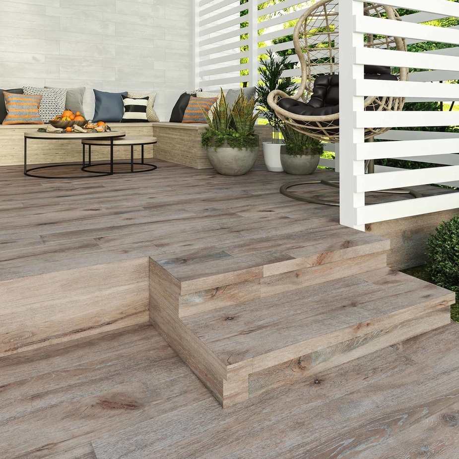 Изображение товара Керамогранит ESTIMA DW04 30.6x60.9см цвет коричневый, цена за упаковку