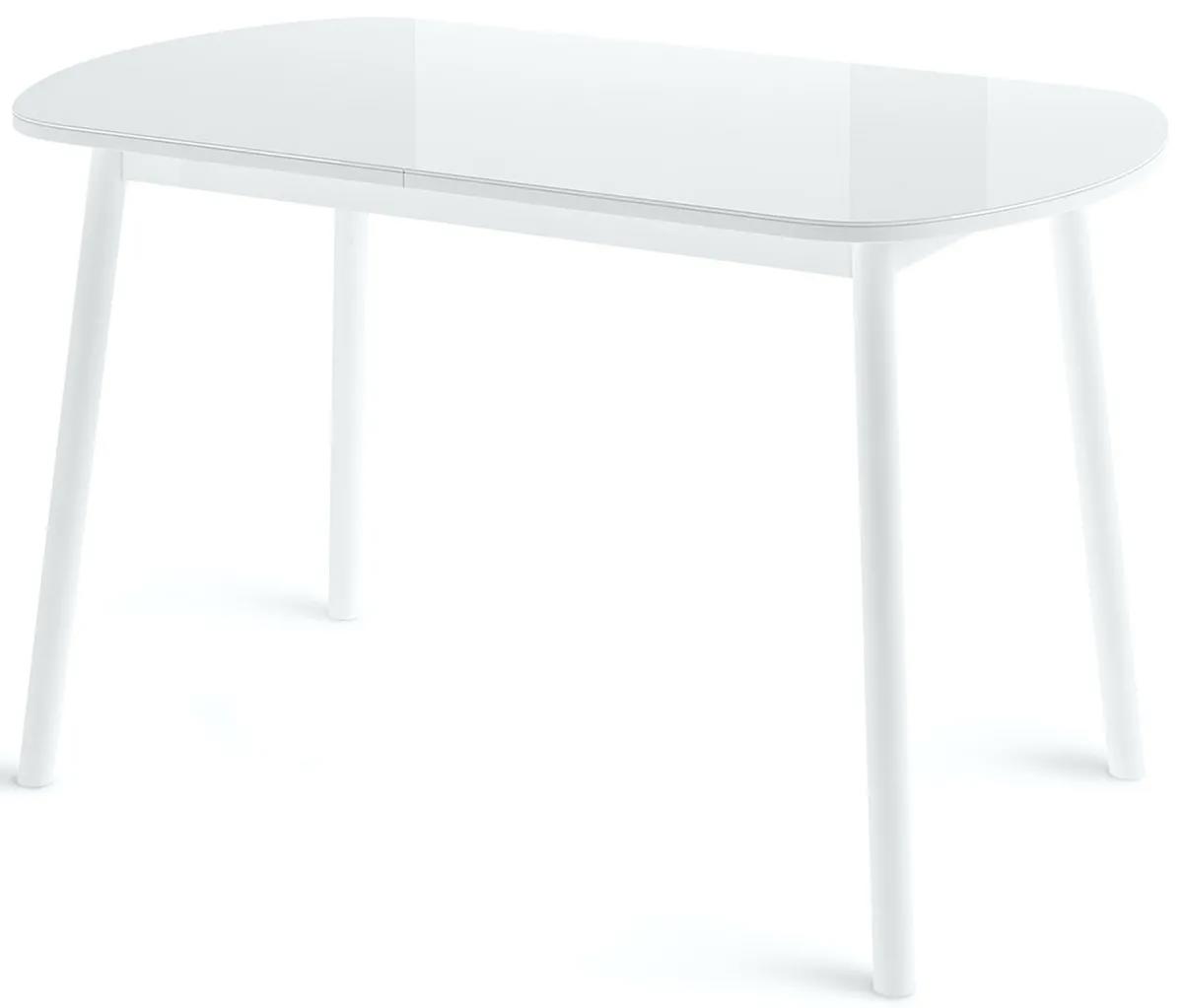 Изображение товара Стол Мамадома Round-94 94x75x64 см ЛДСП цвет белый