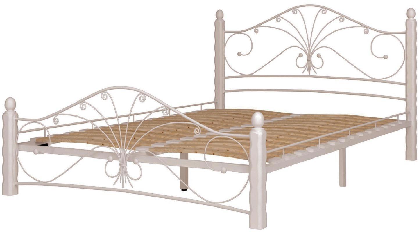 Изображение товара Кровать Форвард-Мебель Фортуна 138.5x106.5x209 см белая современная мебель