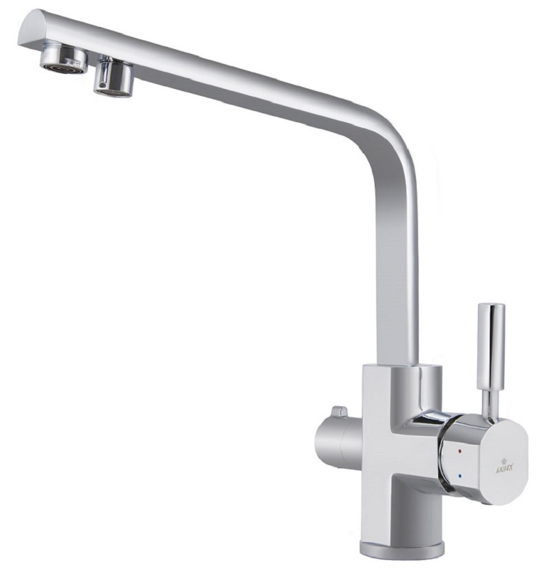 Изображение товара Однорычажный смеситель Kaiser Decor цвет хром для кухни