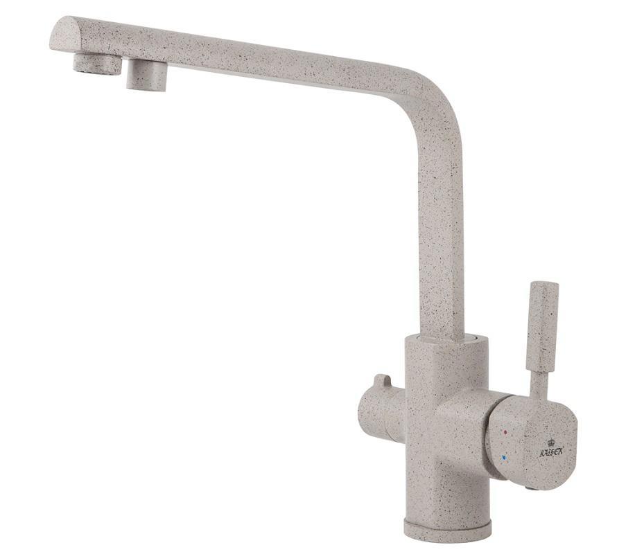 Изображение товара Однорычажный кухонный смеситель Kaiser Decor светло-бежевый