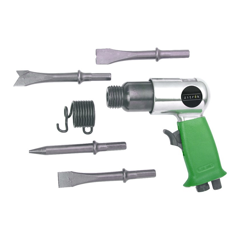 Изображение товара Пневматический отбойный молоток Zitrek ZKPH01 4 Дж 80 л/мин набор насадок