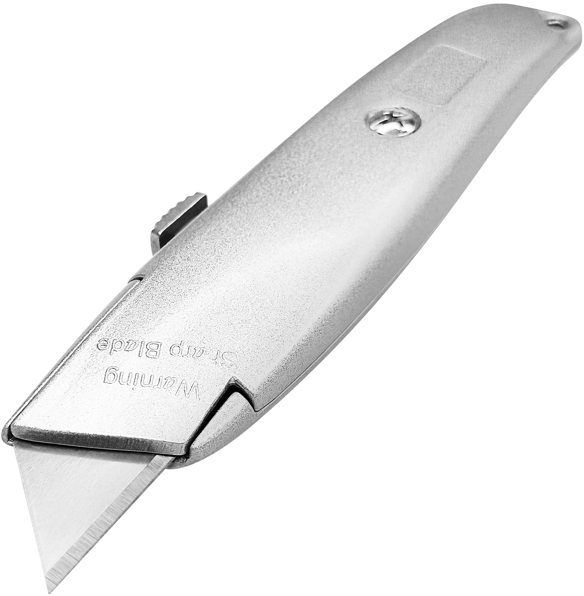 Изображение товара Нож строительный Vertextools 0044-18-58 алюминиевый корпус трапециевидное лезвие 18 мм