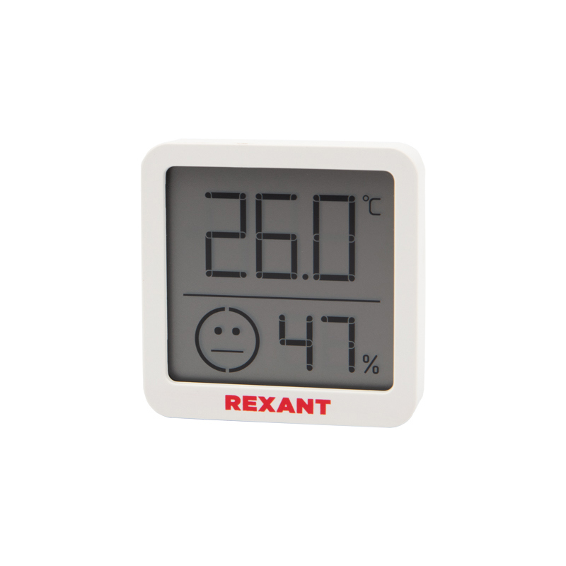 Изображение товара REXANT S5023 Метеостанция с белым корпусом для дома офисов учебных учреждений