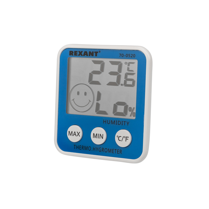 Изображение товара Метеостанция Rexant RX-108 с встроенным датчиком цвет синий