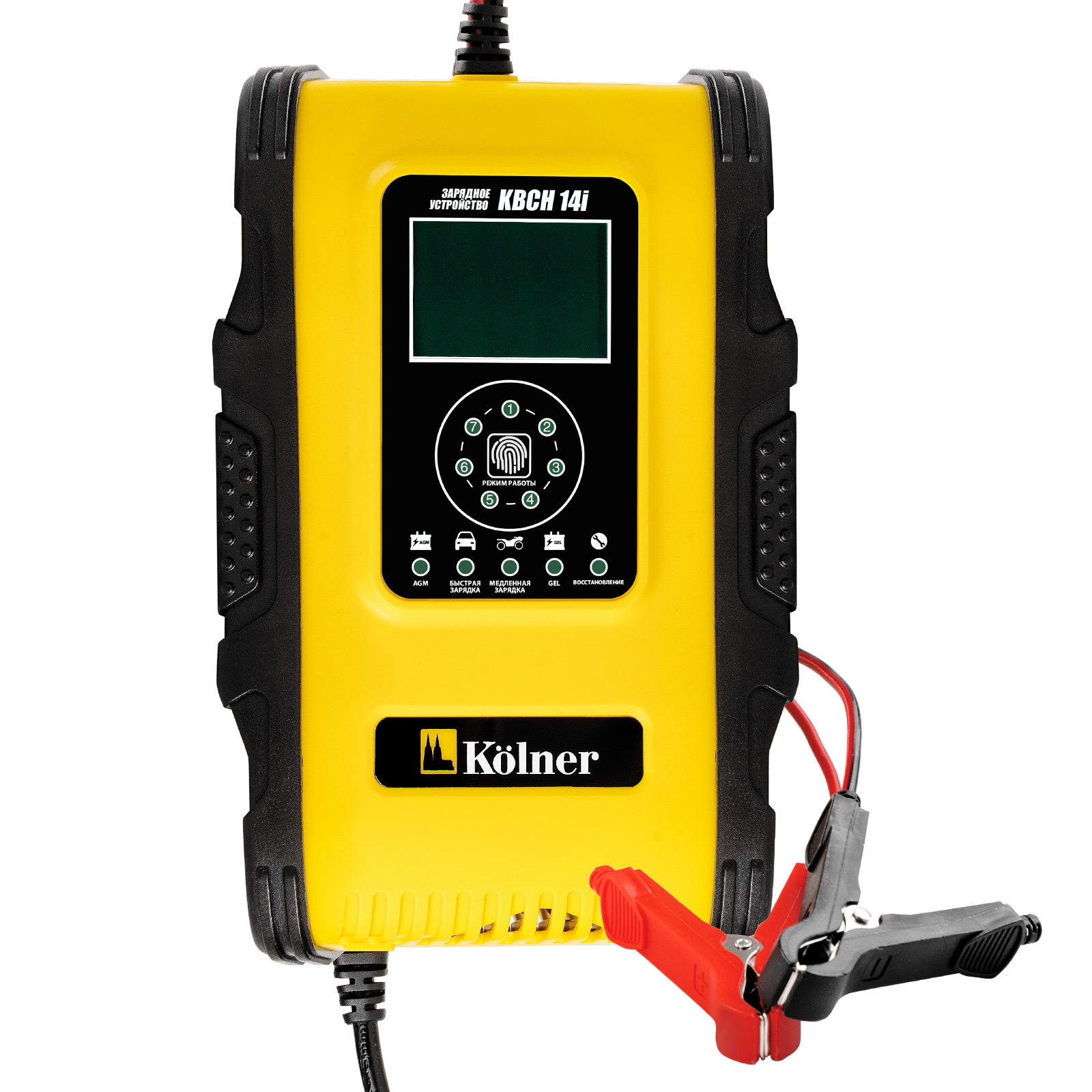 Изображение товара Зарядное устройство Kolner KBCH 14i для автомобильных и мото аккумуляторов