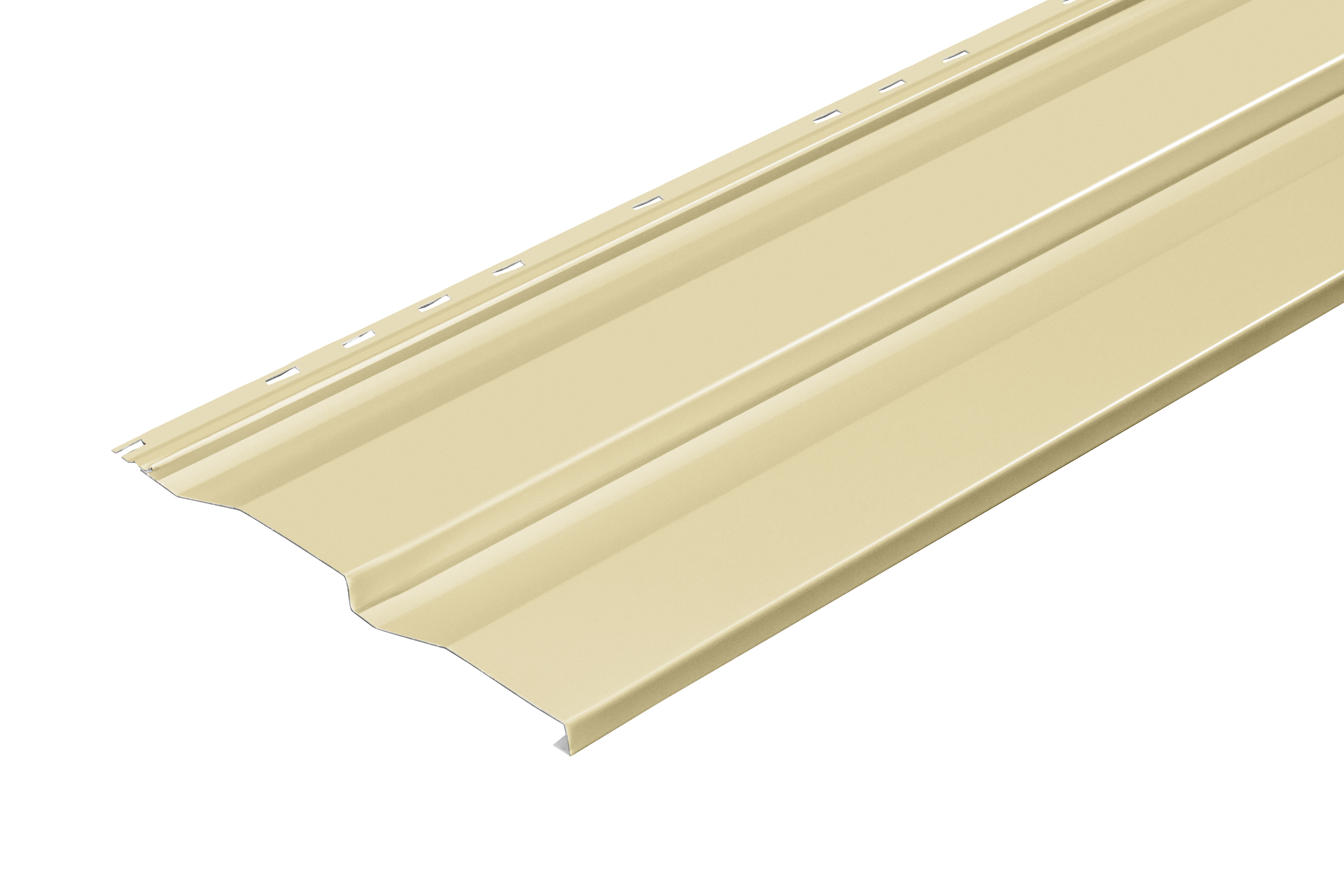 Сайдинг металлический корабельная доска 3 м Слоновая кость 0.684 м²