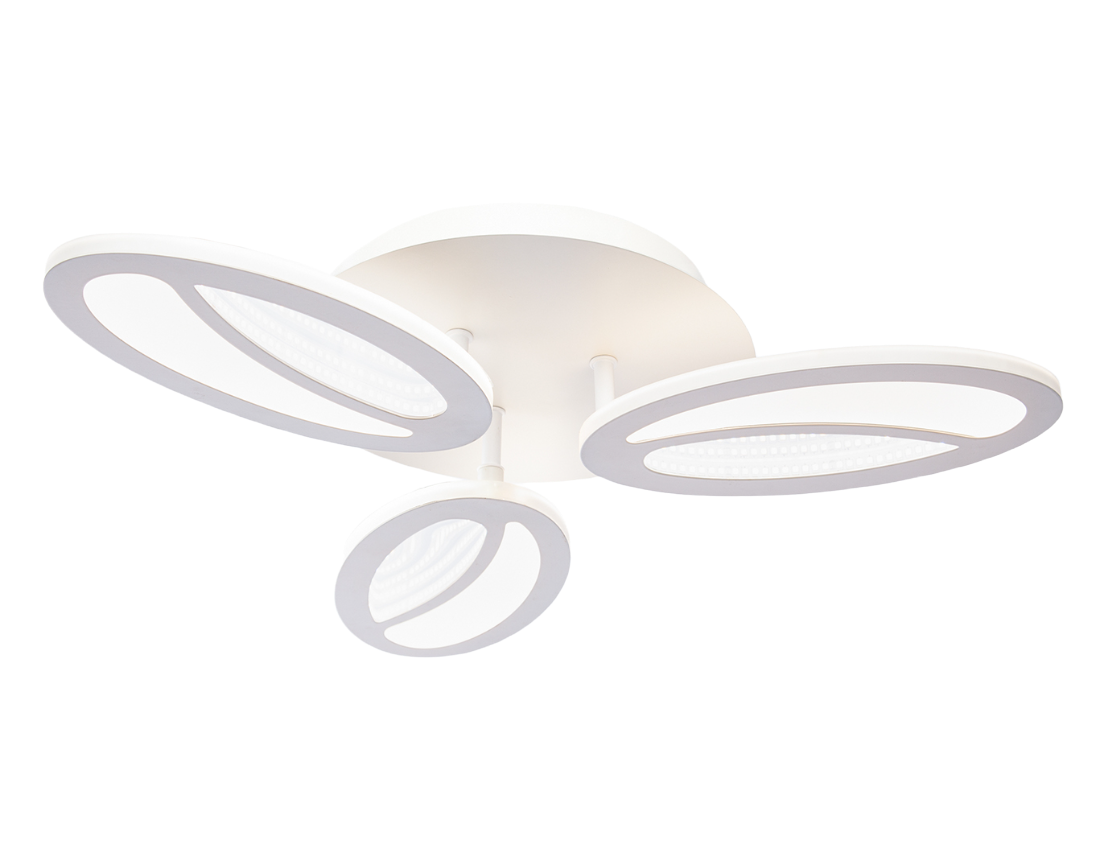 Изображение товара Светильник настенно-потолочный светодиодный СЕЛЕНА M68746-3/500-70W 4 м² нейтральный белый свет цвет белый