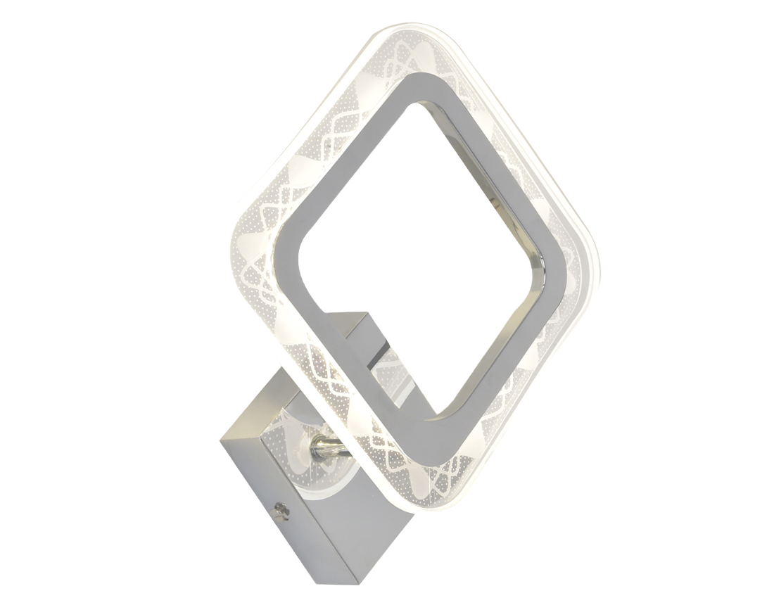 Изображение товара Светильник настенно-потолочный светодиодный СЕЛЕНА M1877 8 м² нейтральный белый свет цвет белый