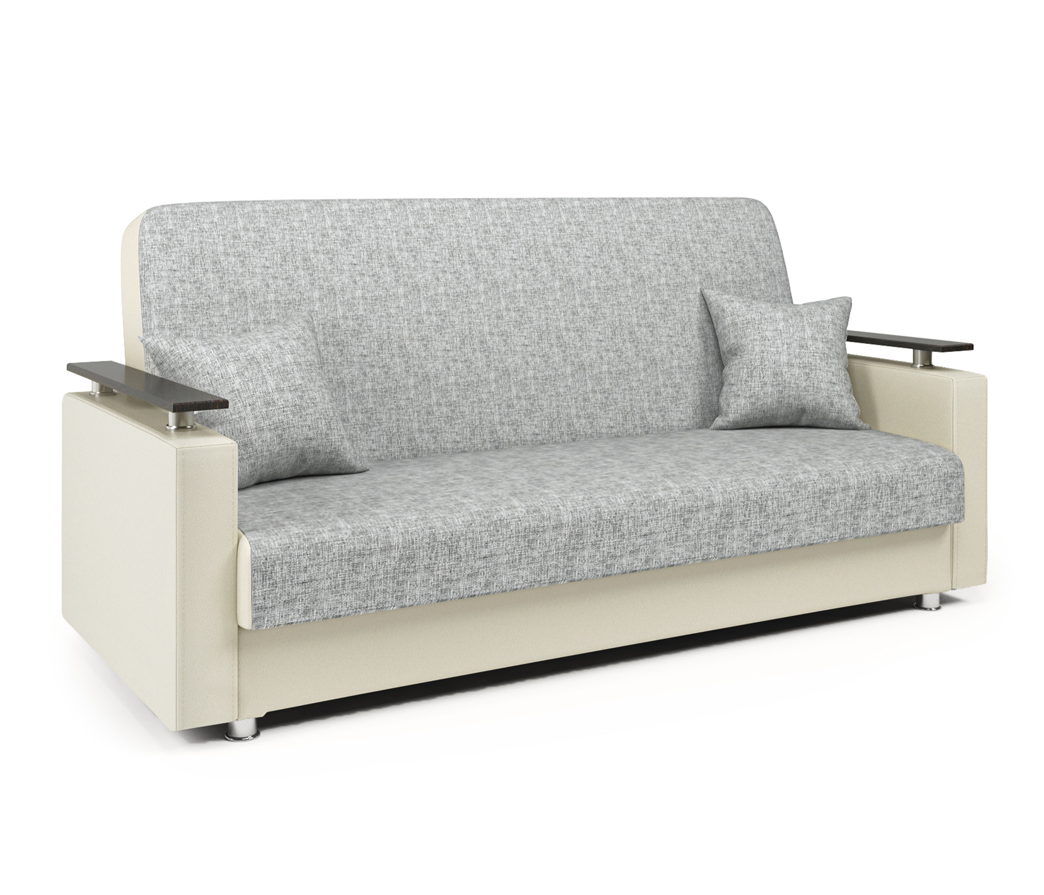 Изображение товара Диван Шарм-Дизайн Мелодия ДП №2 140 215x100x100 см шенилл цвет серый 33070557