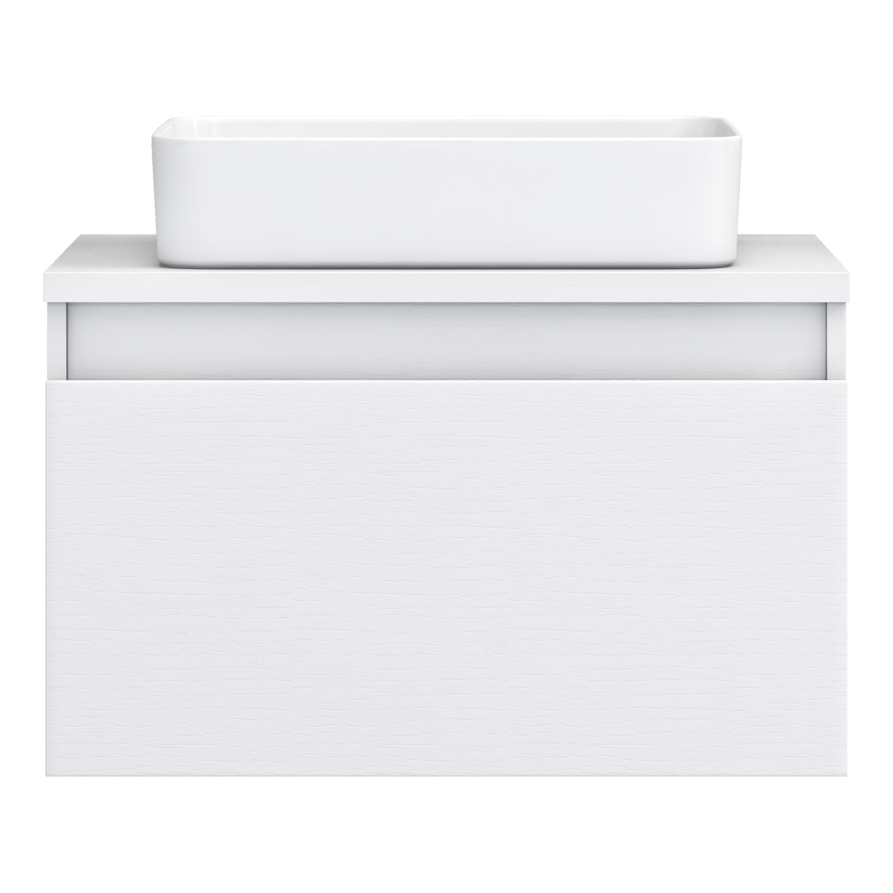 Изображение товара Тумба под раковину подвесная Vigo Matteo 70 см цвет белый