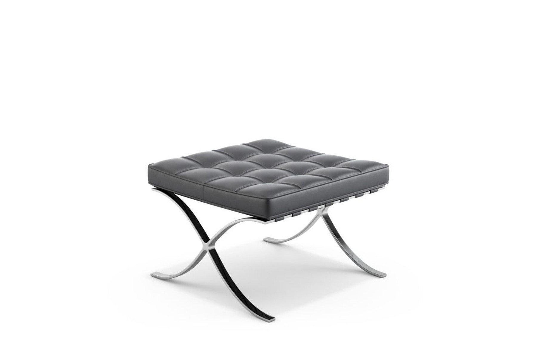 Изображение товара Оттоманка Bradex Home Barcelona 52x41 см металл черный