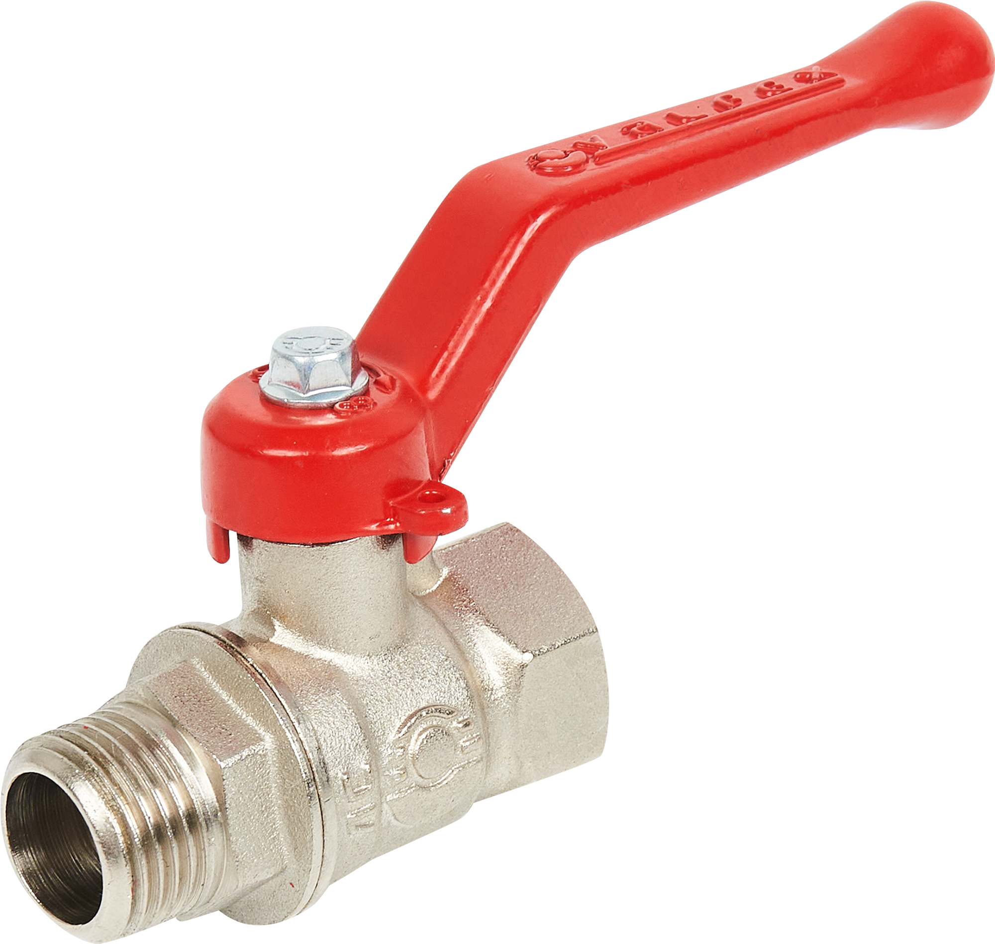Изображение товара Кран шаровой Valfex DN15 PN24 латунь ручка флажок 1/2" для воды