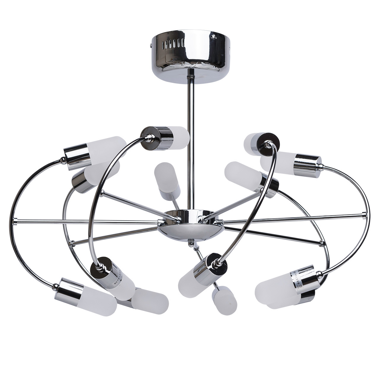 Изображение товара Люстра потолочная светодиодная DE MARKT 329010814 современный дизайн и регулировка