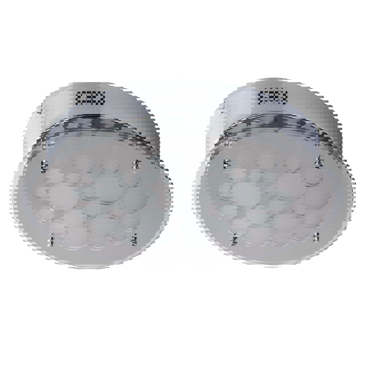 Изображение товара Люстра потолочная светодиодная MW 374016101 12 м² теплый белый свет цвет серый / серебристый