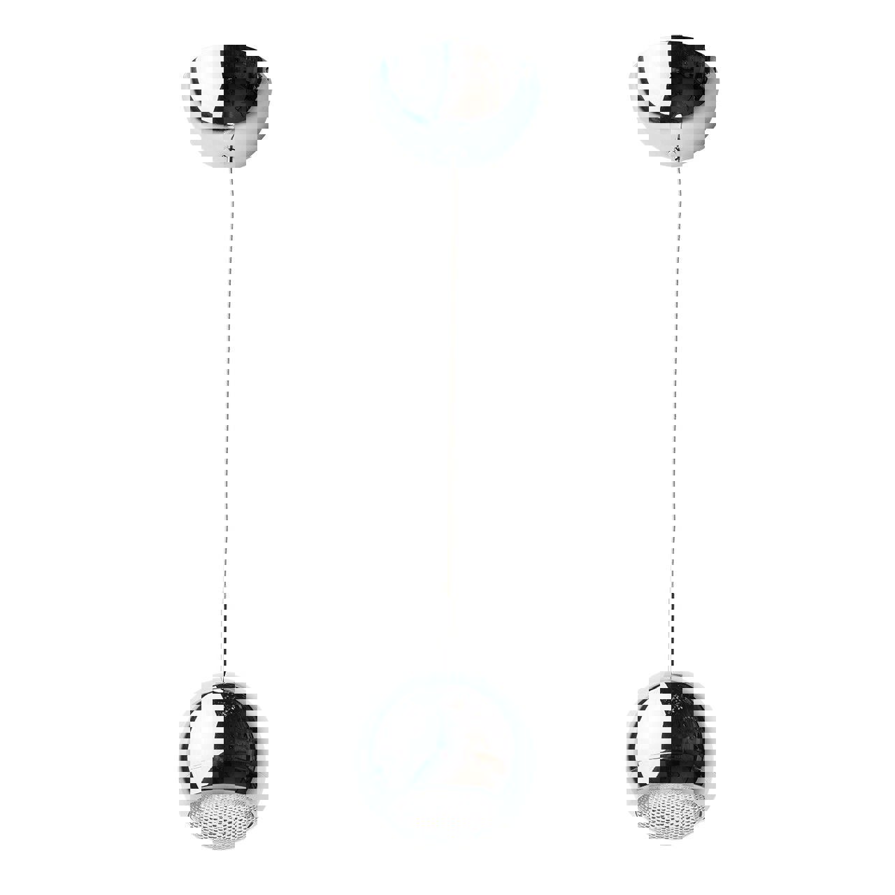 Изображение товара Люстра потолочная светодиодная MW 498010601 3 м² современная серебристая хром