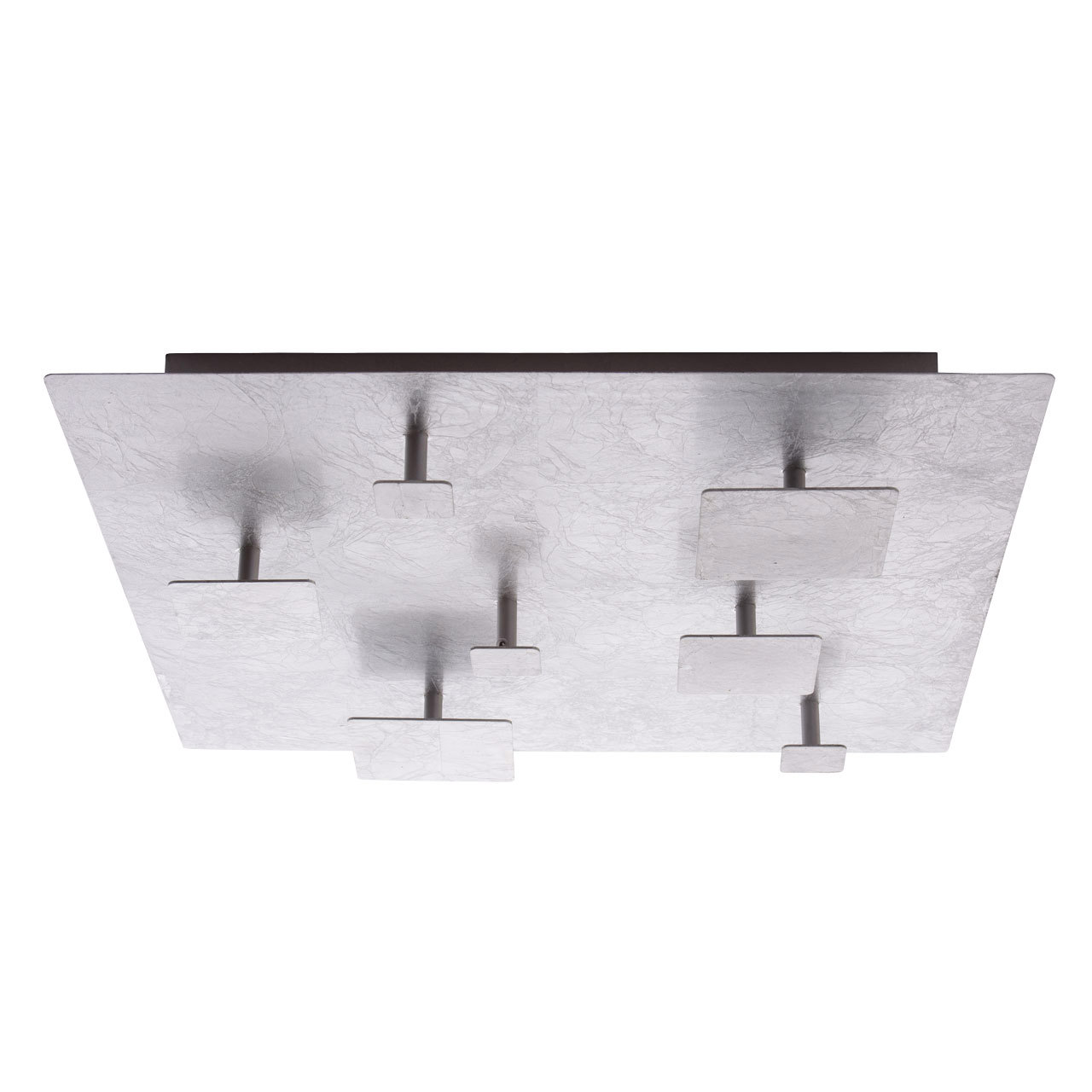 Изображение товара Люстра потолочная светодиодная DE MARKT Галатея 452012907 Серый серебристый 13 м²