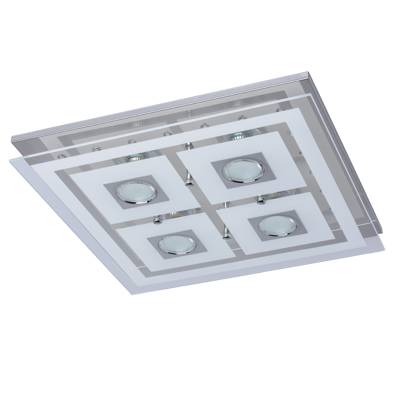 Изображение товара Люстра потолочная светодиодная DE MARKT 678011504 с изменением оттенков белого