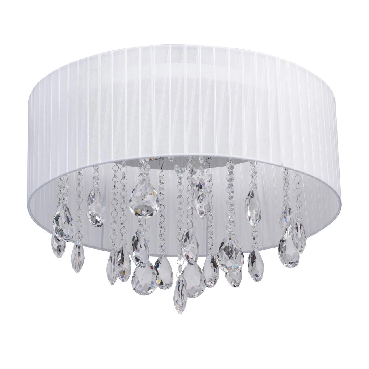 Изображение товара Люстра потолочная светодиодная MW 465014606 13 м² теплый белый свет серый серебристый