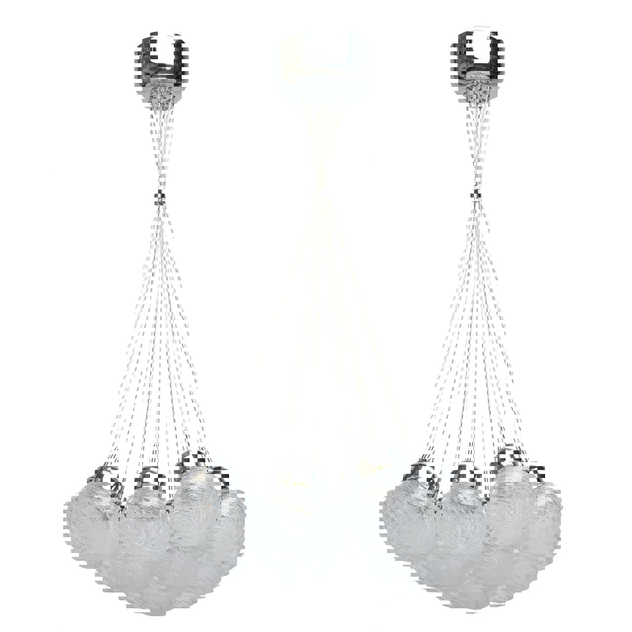 Изображение товара Люстра потолочная светодиодная DE MARKT 392015613 стильная современная для натяжных потолков