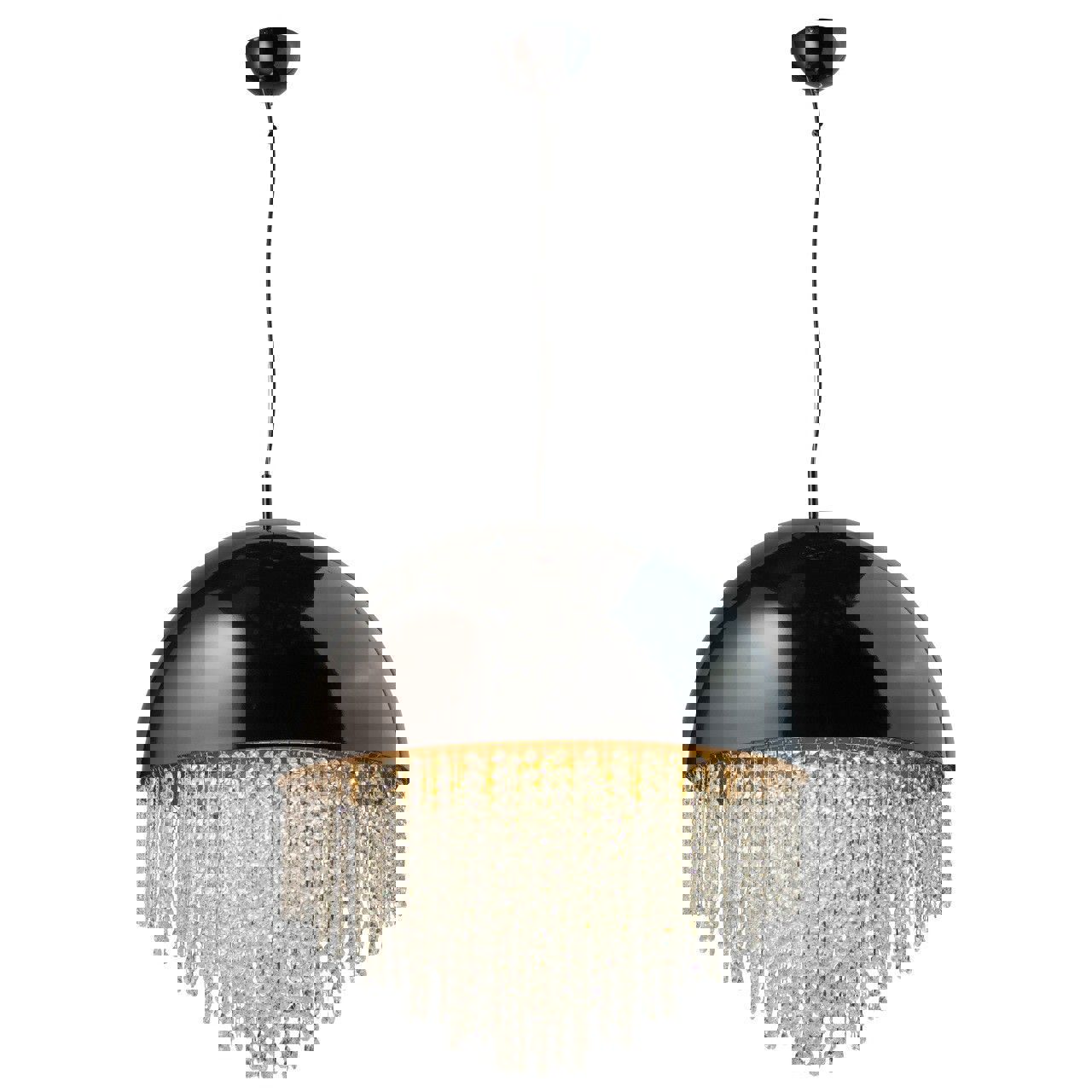 Изображение товара Люстра потолочная светодиодная CHIARO 392014116 для 20 м² черная современная стильная