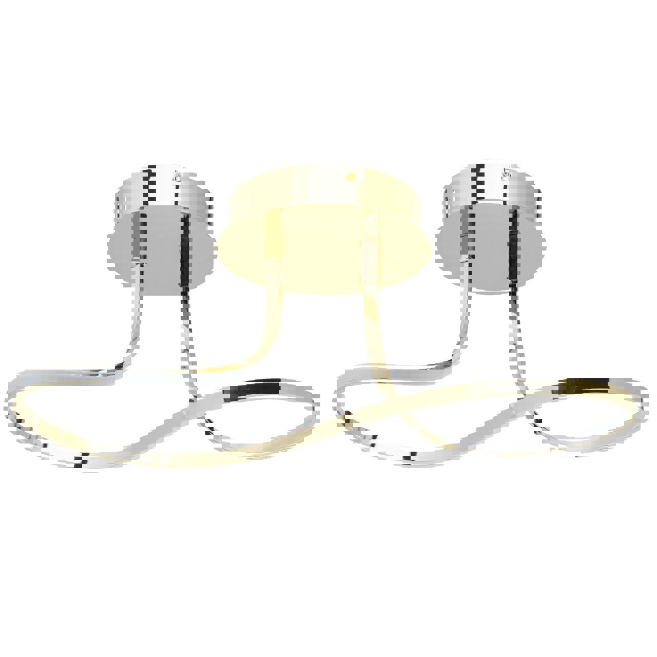 Изображение товара Люстра потолочная светодиодная DE MARKT 496017901 стиль хай-тек 9 м² золото