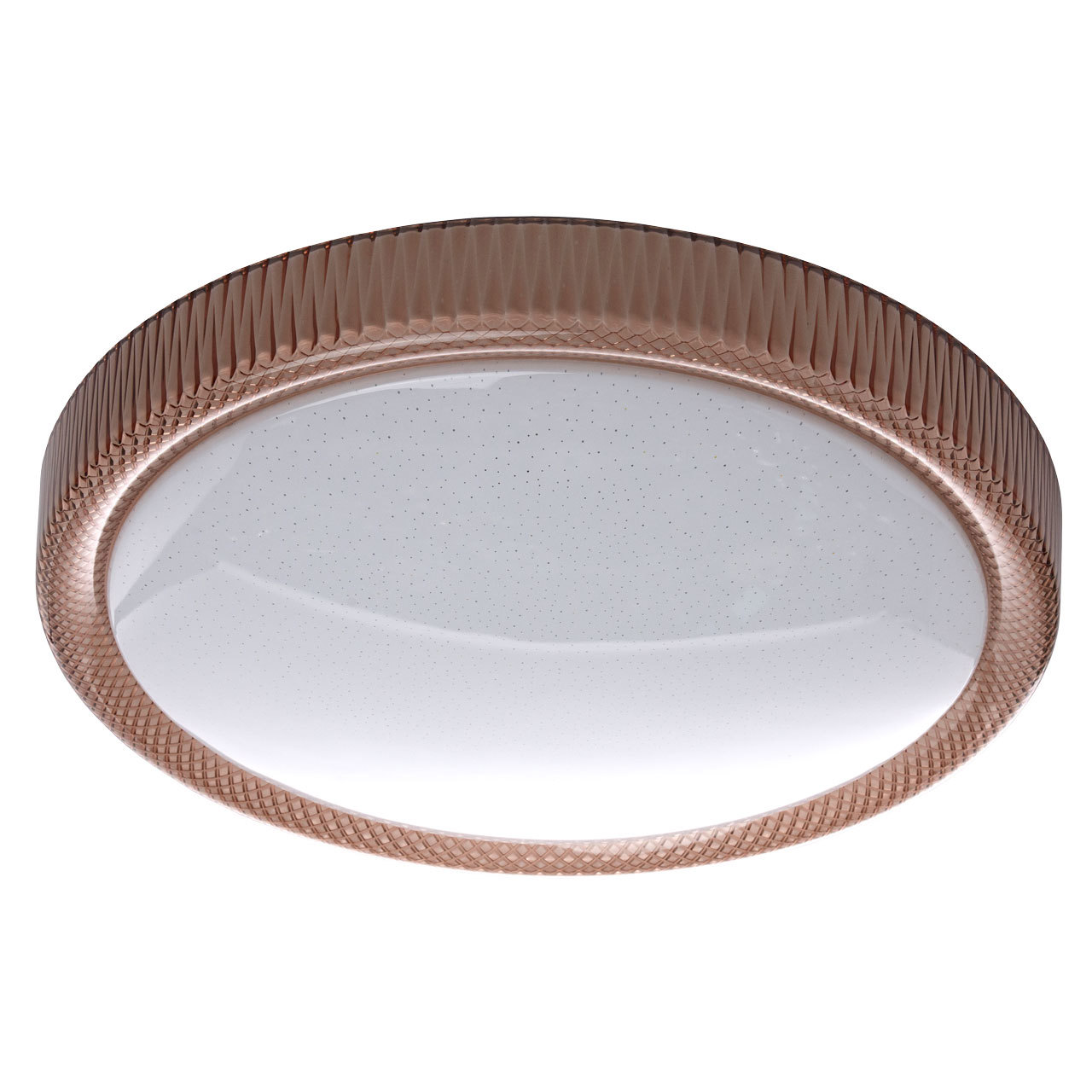 Изображение товара Люстра потолочная светодиодная DE MARKT 674013801 21 м² изменение оттенков белого цвет коричневый