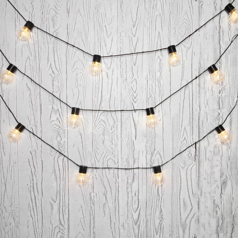 Изображение товара Электрогирлянда комнатная Neon-night 303-066 нить 5 м 20 ламп бесцветный 1 режим работы