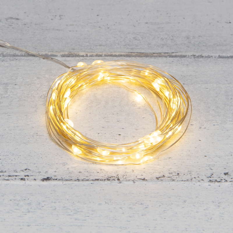 Изображение товара Светодиодная гирлянда Neon-night 315-966 Роса 5 м 50 ламп USB безцветная