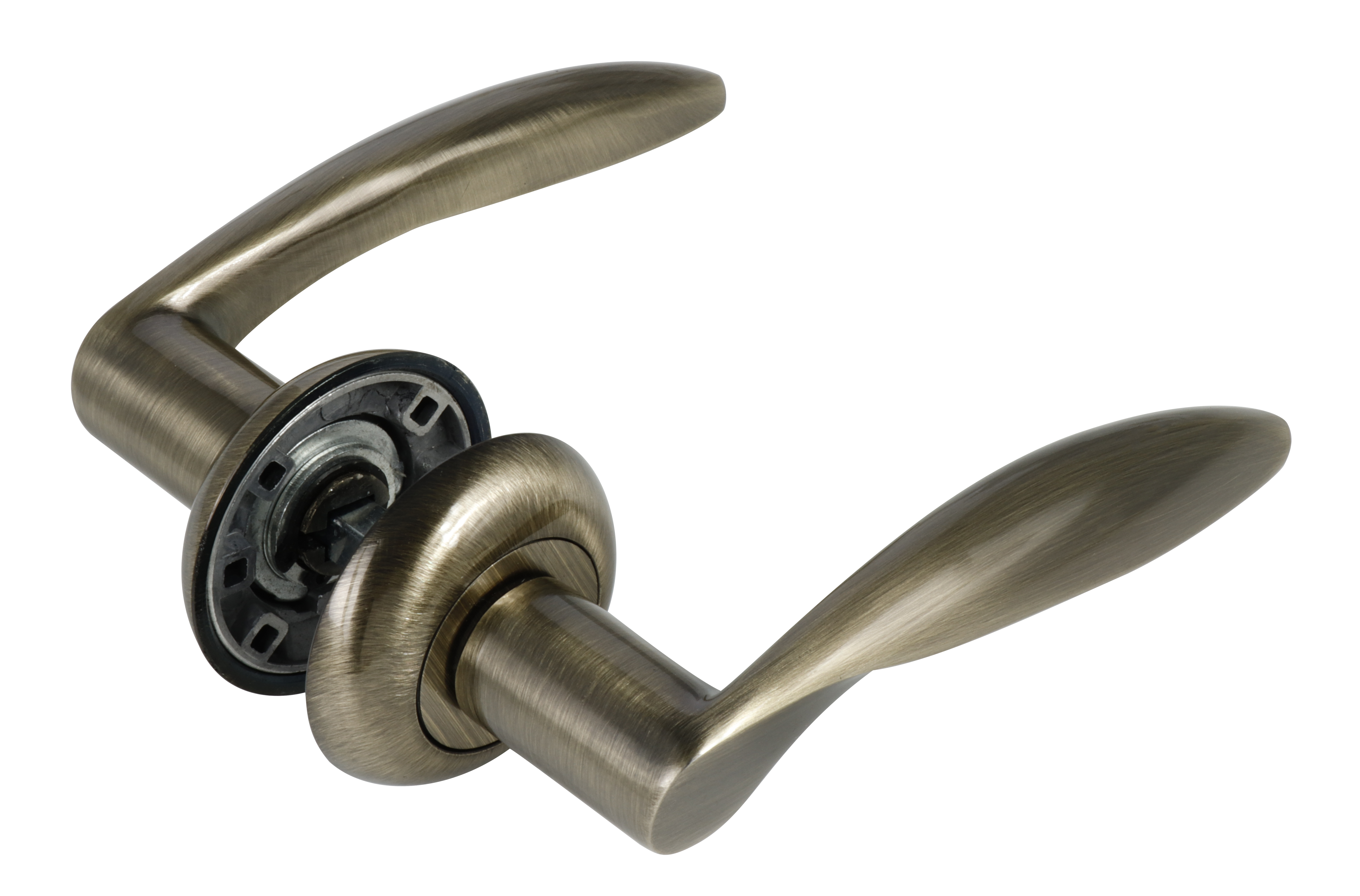 Дверная ручка Edson EDS-13-Z01 без запирания алюминий гальваническое покрытие цвет бронза