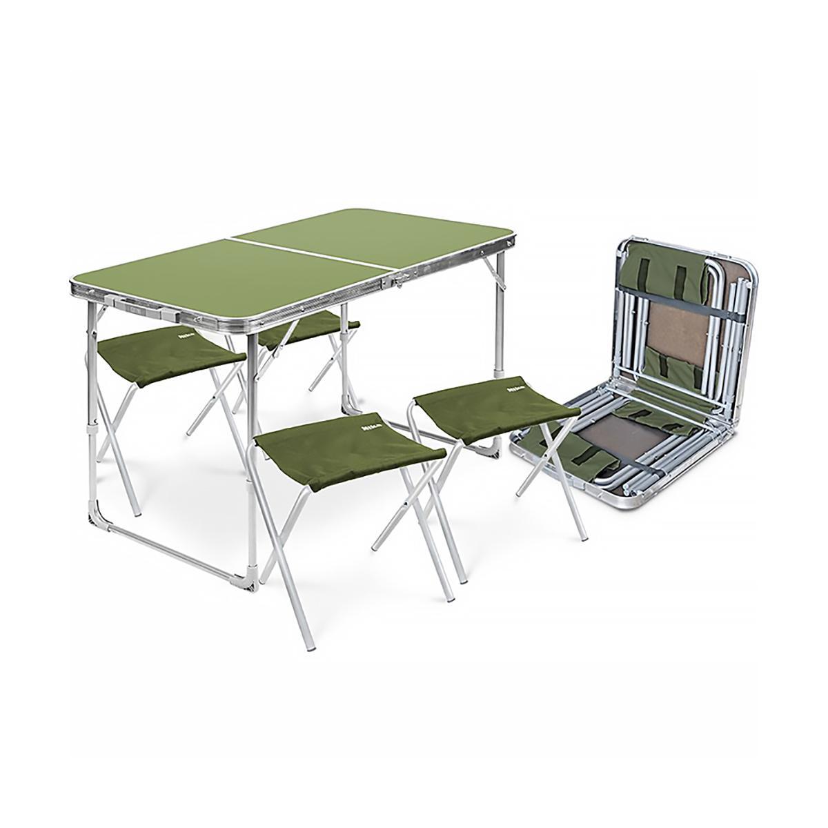 Изображение товара Садовая мебель Ника ССТ-К2/2 - комплект из 4 стульев и стола