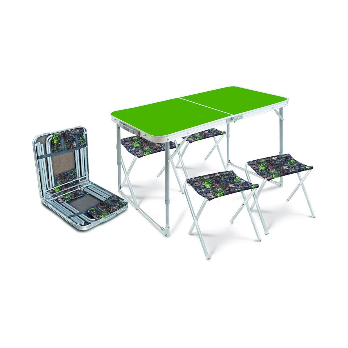 Изображение товара Набор садовой мебели Ника ССТ-К2/6 со столом и 4 стула, Россия