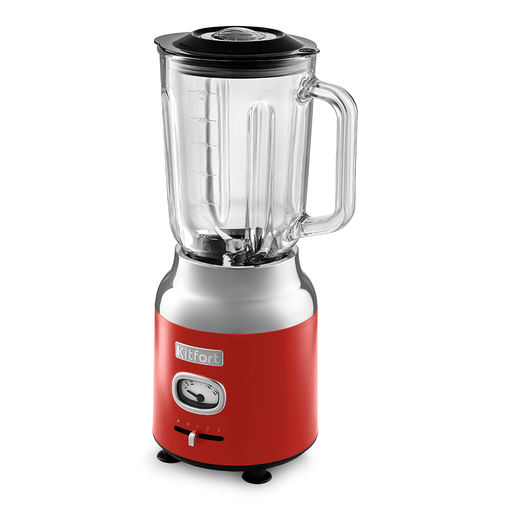 Изображение товара Блендер стационарный Kitfort КТ-3085-3 3 скорости красный