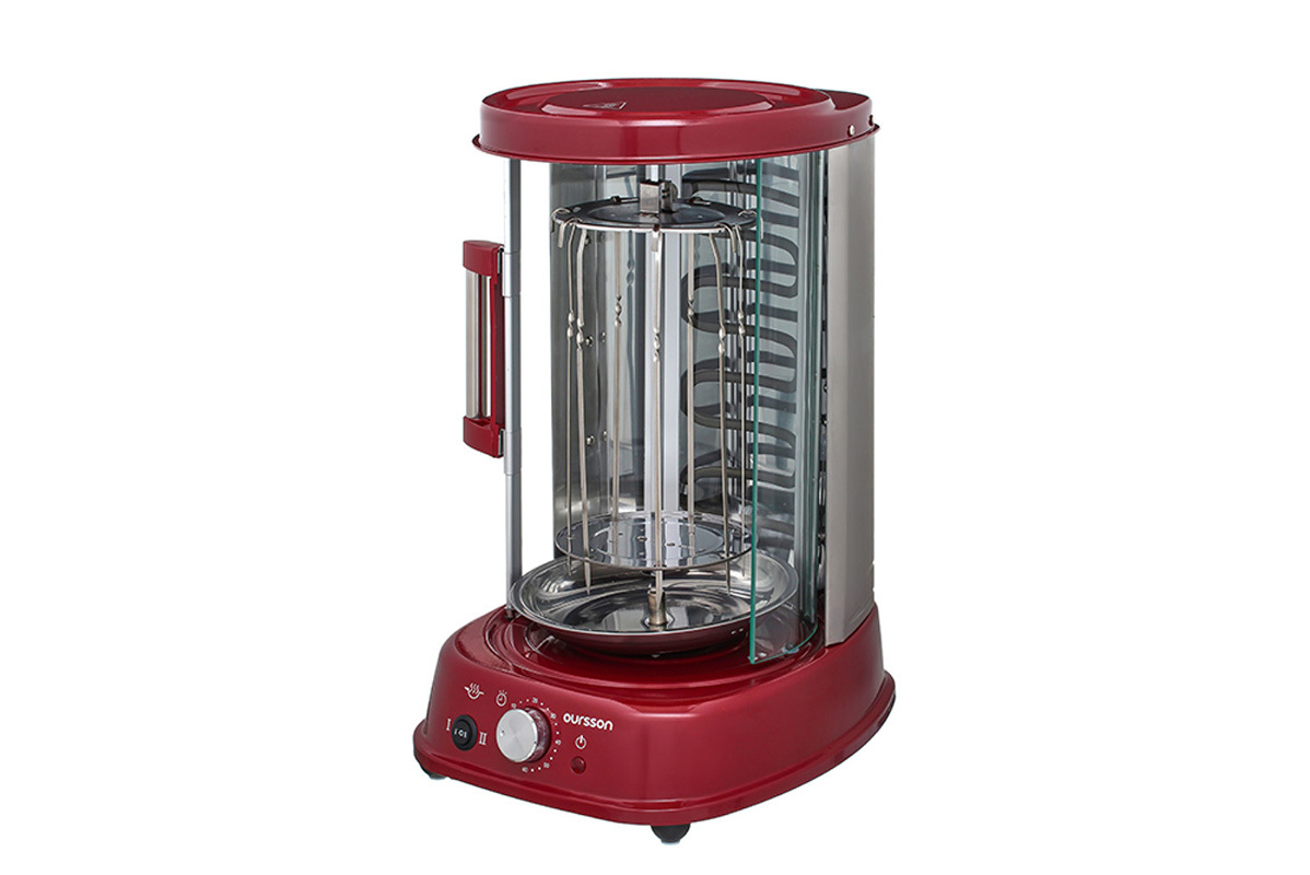 Изображение товара Гриль Oursson VR1522B/DC 1500 Вт темная вишня 21 л многофункциональный