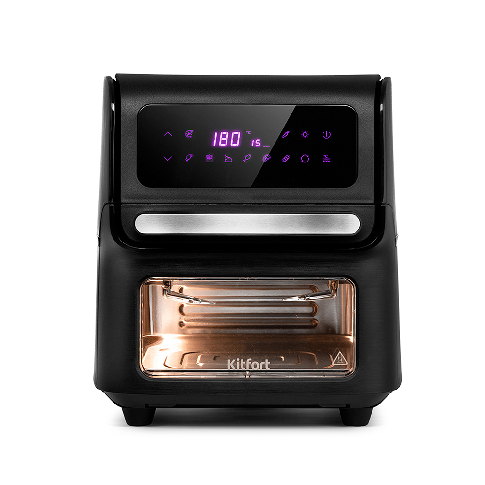 Изображение товара Аэрогриль Kitfort КТ-2236 8 программ черный мощный и универсальный