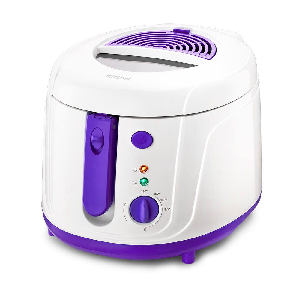 Изображение товара Фритюрница Kitfort КТ-2060-1 1800 Вт цвет фиолетовый