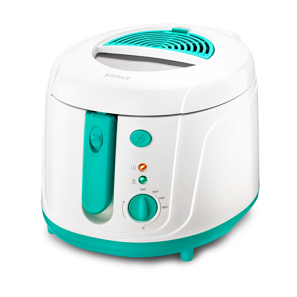 Изображение товара Фритюрница Kitfort КТ-2060-3 1800 Вт бирюзовая