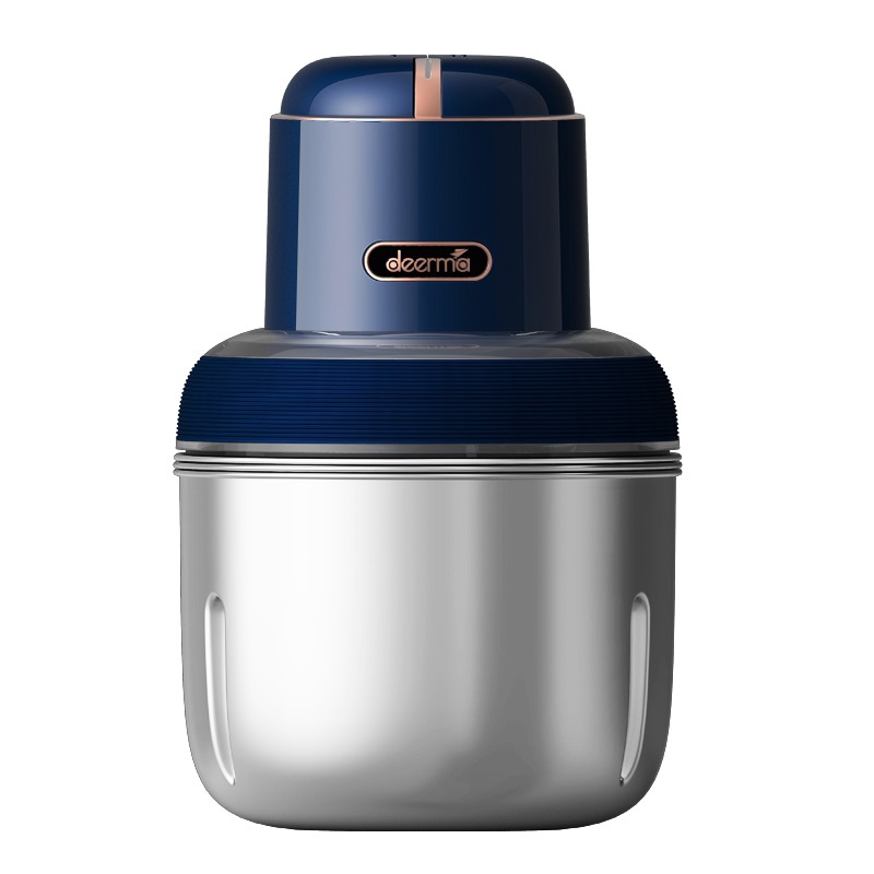 Изображение товара Кухонный комбайн Deerma DEM-JR08 250 Вт с аккумулятором и несколькими чашами