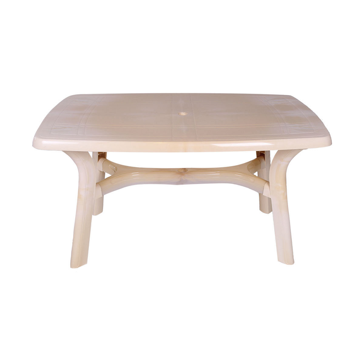 Изображение товара Нераздвижной садовый стол Стандарт Пластик Премиум 140 см x 85 см