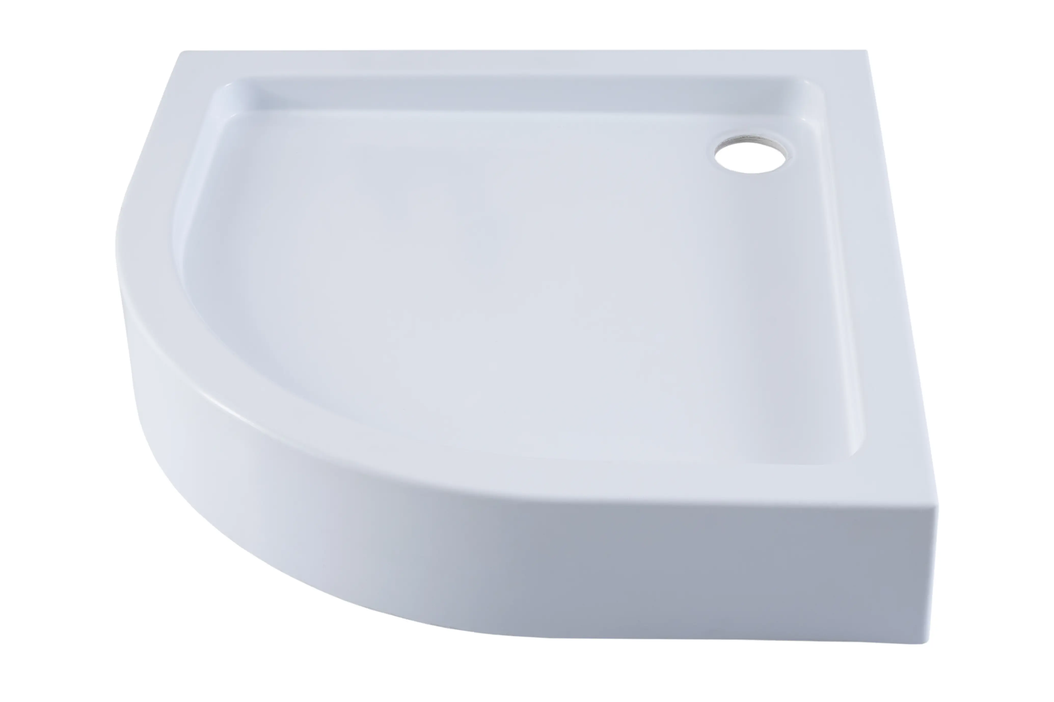 Душевой поддон Sensea Basic акрил 90x90 см 1/4 круга - 2
