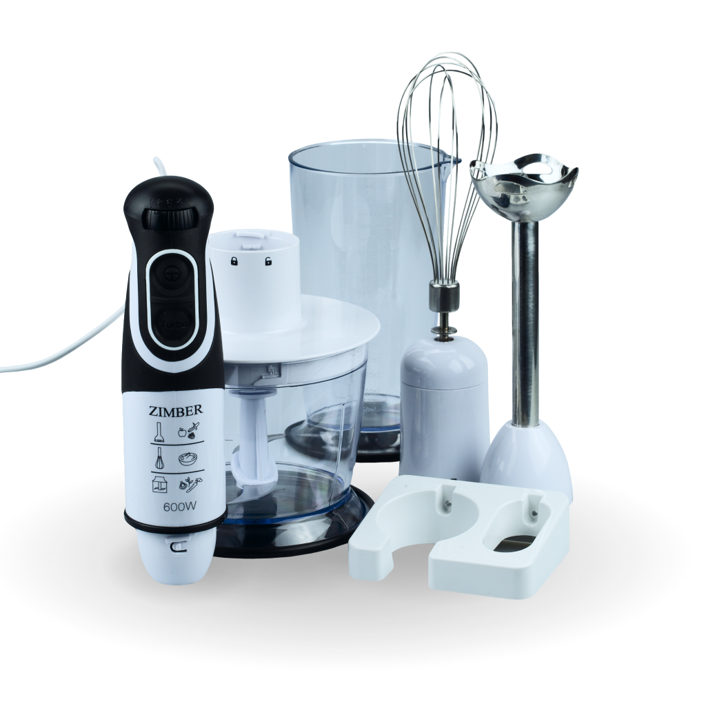 Изображение товара Погружной блендер Zimber MB97274 600 Вт цвет черный/белый