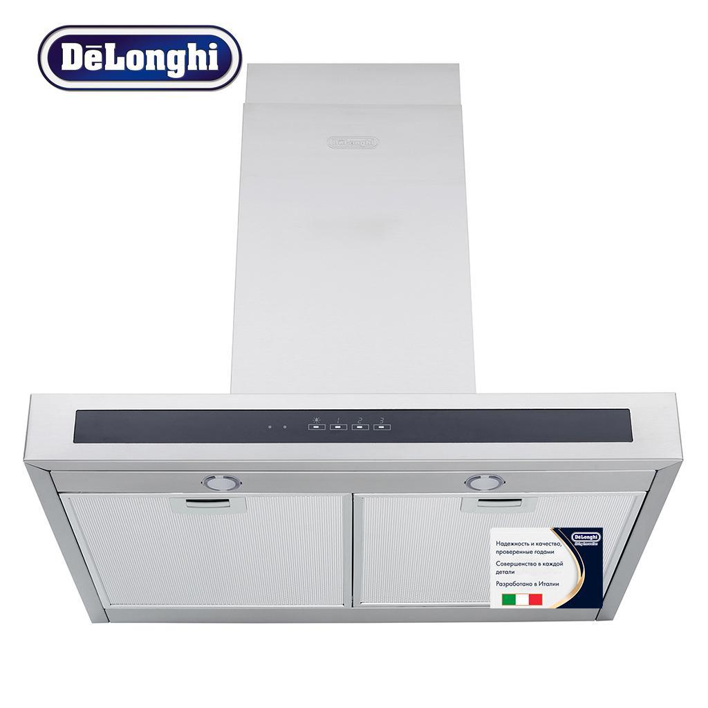 Изображение товара Встраиваемая вытяжка DeLonghi SIROCCO 60 см, нержавеющая сталь, 950 м³/ч