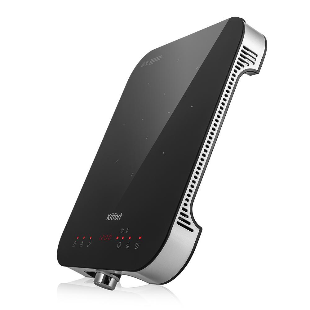 Изображение товара Электрическая настольная плита Kitfort КТ-148 30 см 1 конфорка индукционная